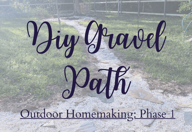 diy gravel path