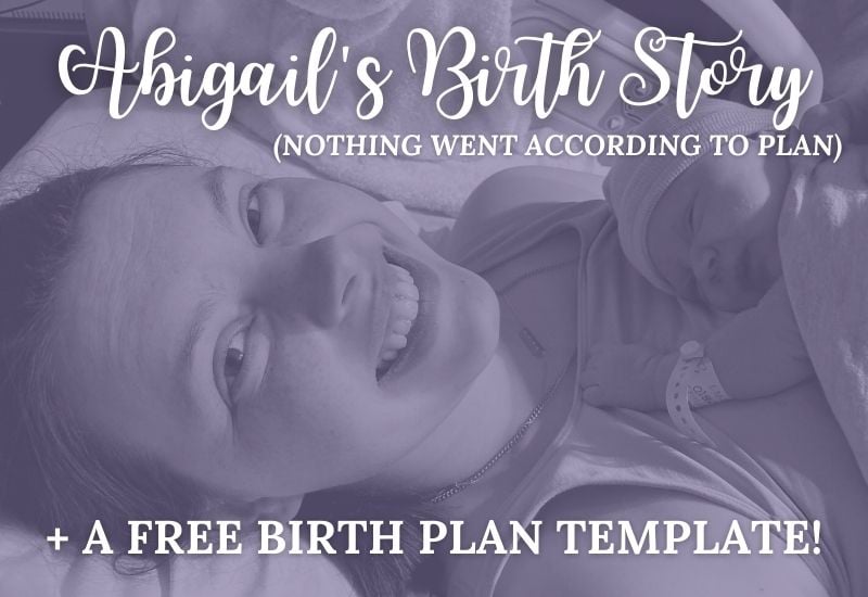 She Was Born Three Weeks Early! My Bradley Birth Story (Pitocin, Preeclampsia, and Birth Plans Awry)